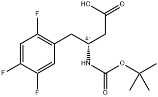 BOC-(R)-3-AMINO-4-(2,4,5-TRIFLUORO-PHENYL)-BUTYRIC ASID CAS NO.486460-00-8
