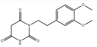 CAS:75535-95-4 1-[2-(3,4-Dimethoxy-ffenyl)-ethyl]-pyrimidine-2,4,6-trione